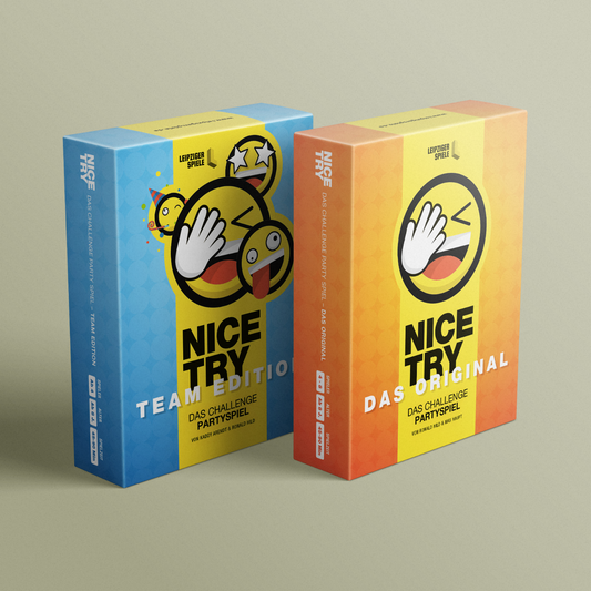 NICE TRY - Original & Team Edition im Set