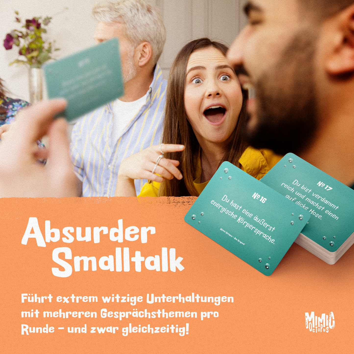 Mimic Octopus - Set aus 3 Editionen: Original, Cringe & Flirt