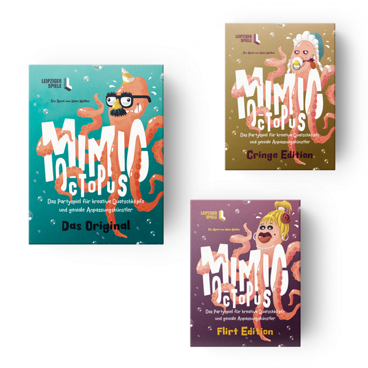 Mimic Octopus - Set aus 3 Editionen: Original, Cringe & Flirt